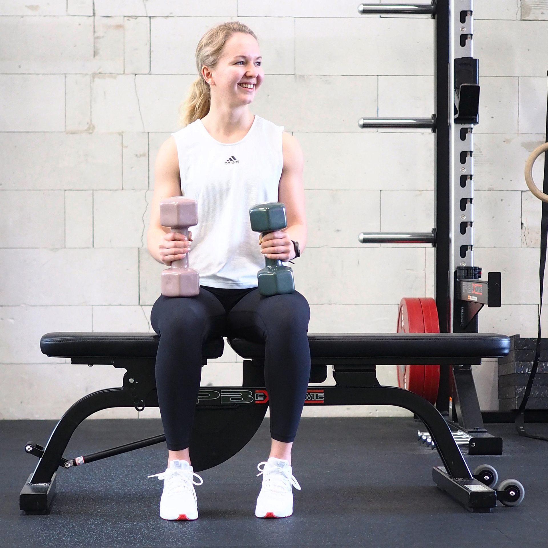 PB Strong Vinyl Kurzhantel Rose (Stk) 5 kg PB Strong Vinyl Kurzhantel Rose (Stk) 5 kg