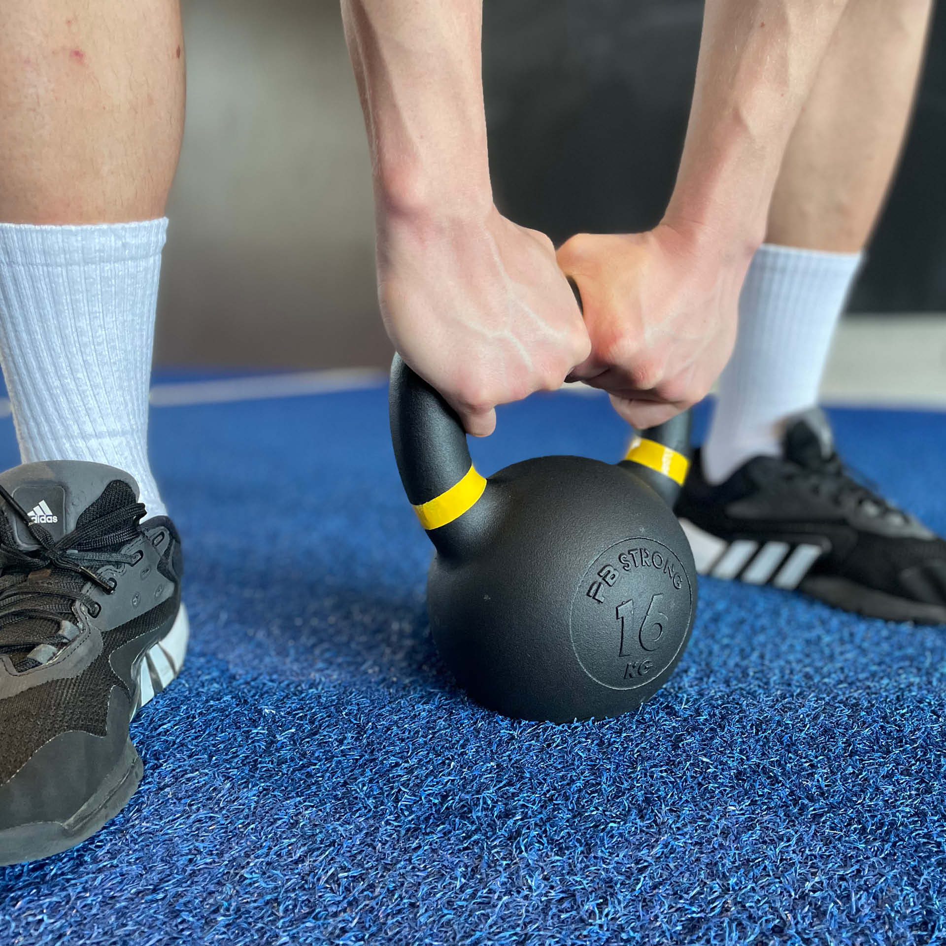 PB Strong Black Kettlebell 6 kg