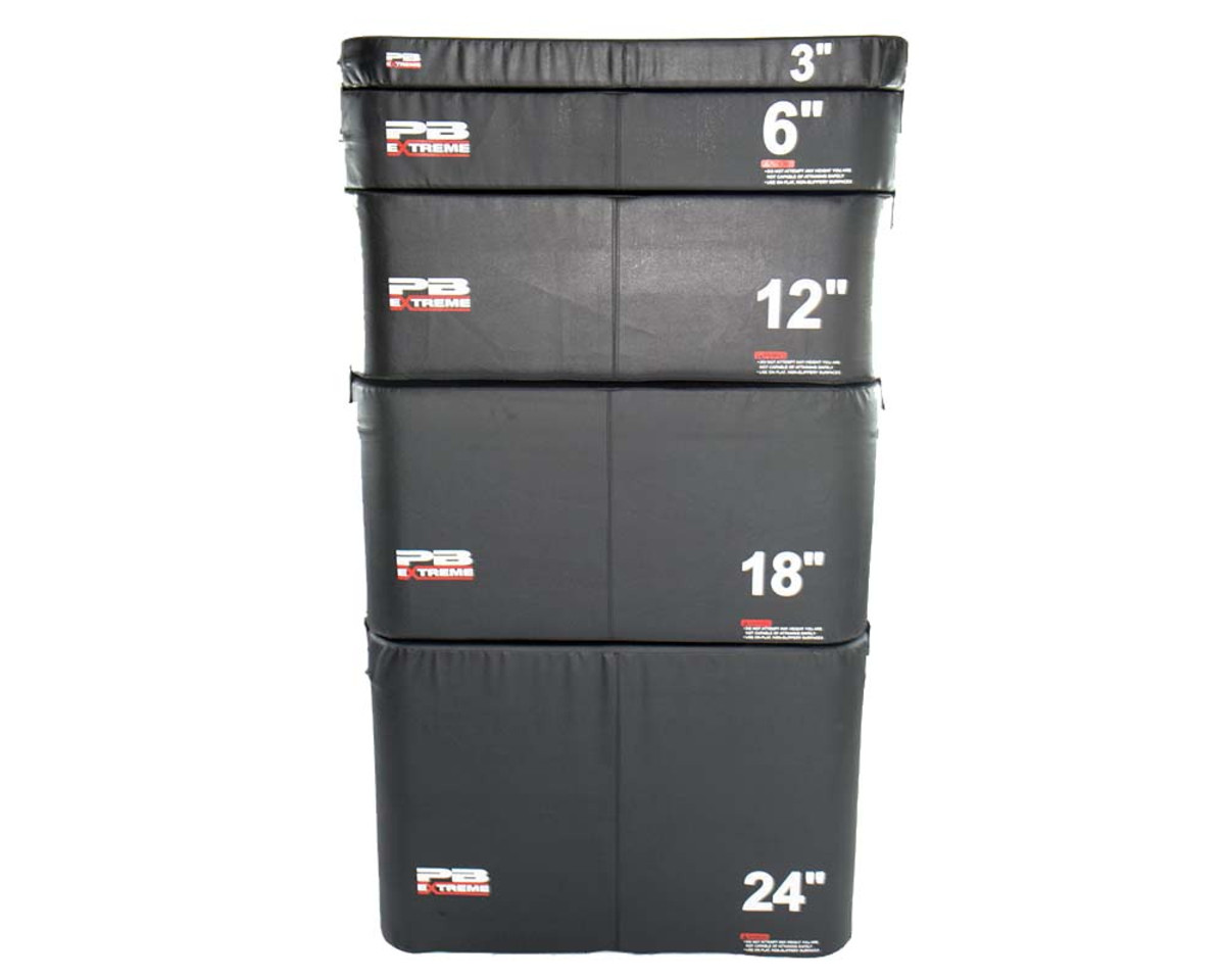 PB Extreme Soft Plyo Box schwarz PB Extreme Soft Plyo Box schwarz