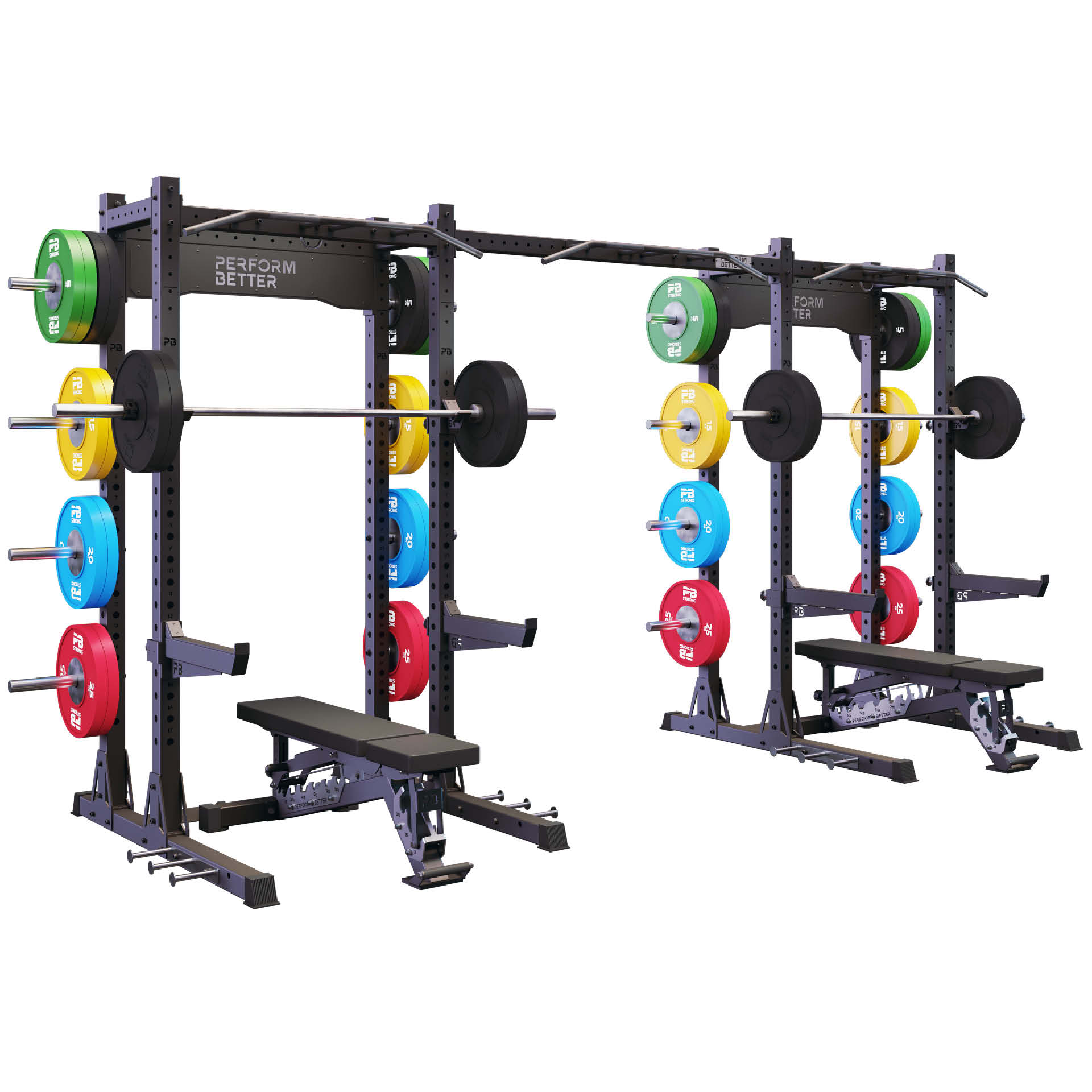 Perform Better Half Rack Connector Klimmzugstange 1,8m (Zubehör) Perform Better Half Rack Connector Klimmzugstange 1,8m (Zubehör)