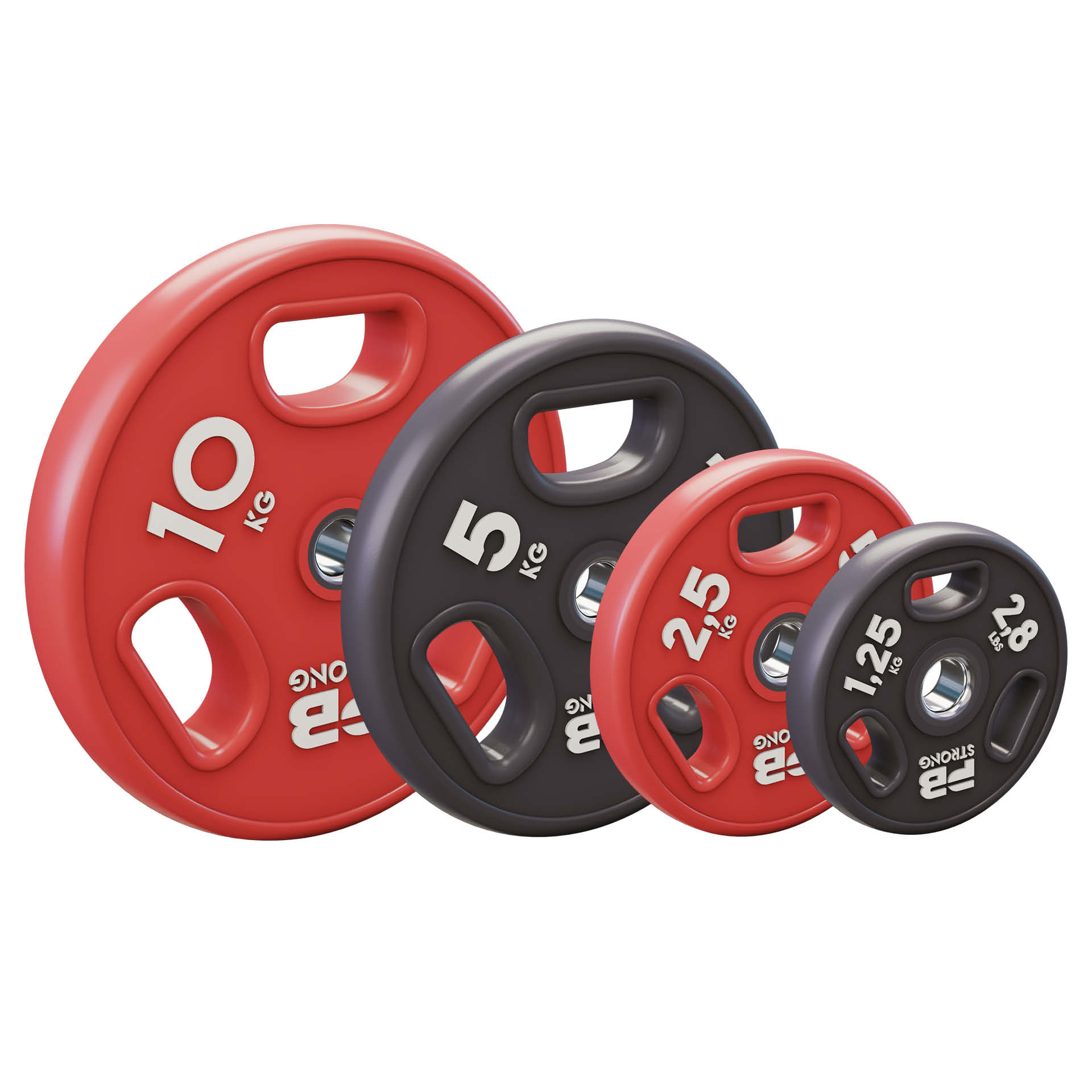 PB Strong Urethane Hantelscheibe 1,25kg 2,8lbs (Stk.) PB Strong Urethane Hantelscheibe 1,25kg 2,8lbs (Stk.)