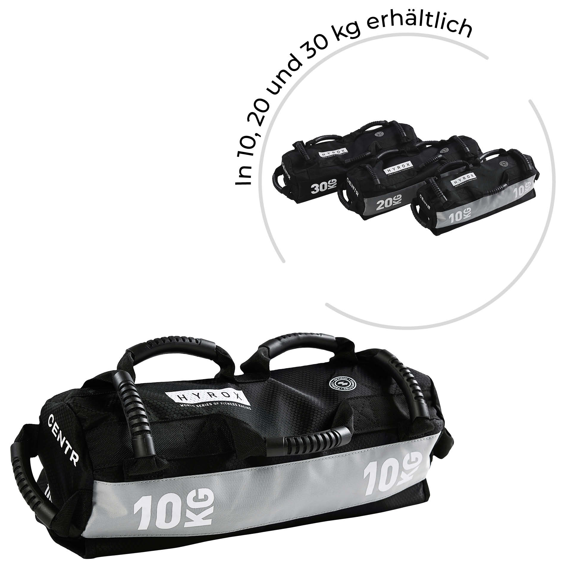 CENTR x HYROX Competition Sandbag - 10 kg (kommt unbefüllt) CENTR x HYROX Competition Sandbag - 10 kg (kommt unbefüllt)