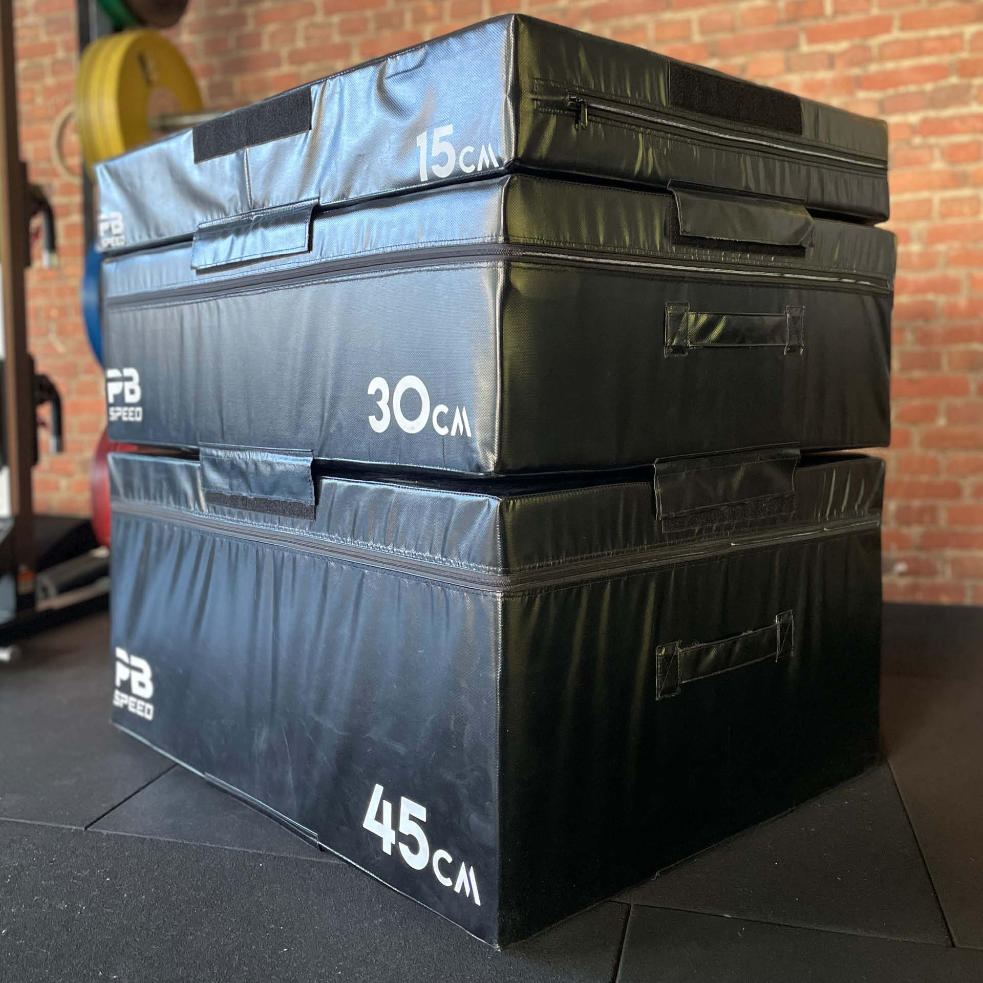 PB Speed Soft Plyo Box schwarz - 15, 30 und 45 cm (Set) PB Speed Soft Plyo Box schwarz - 15, 30 und 45 cm (Set)