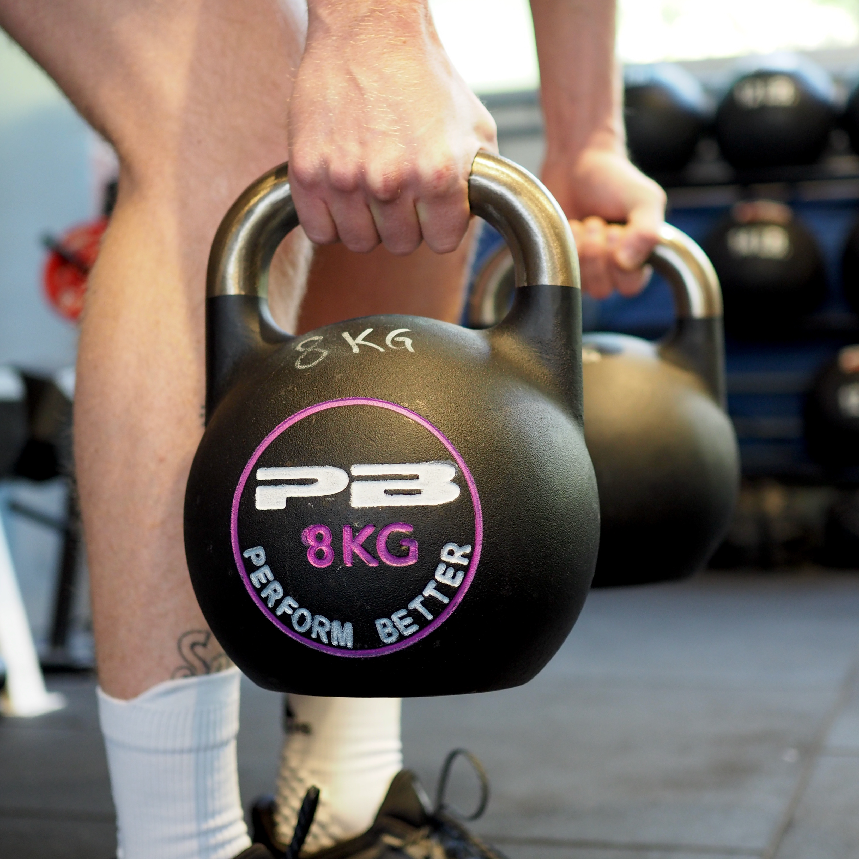 PB Competition Kettlebells - Schwarz/Pink 8 kg