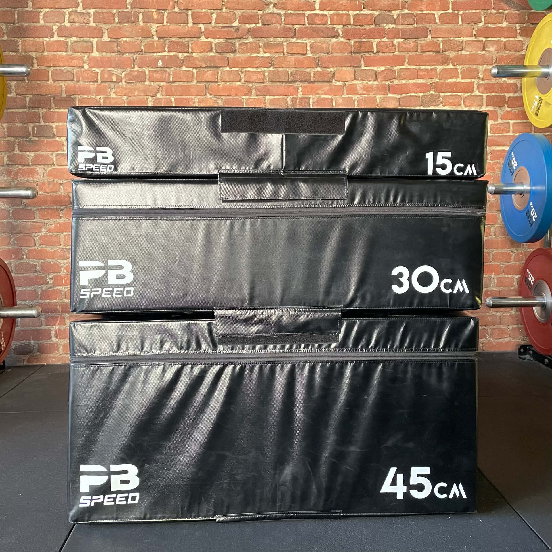 PB Speed Soft Plyo Box schwarz - 15, 30 und 45 cm (Set) PB Speed Soft Plyo Box schwarz - 15, 30 und 45 cm (Set)