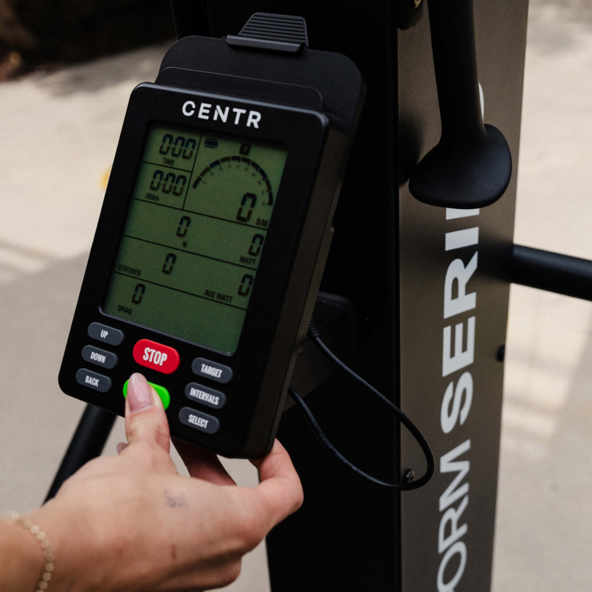 CENTR Perform Series Ski Erg with Base