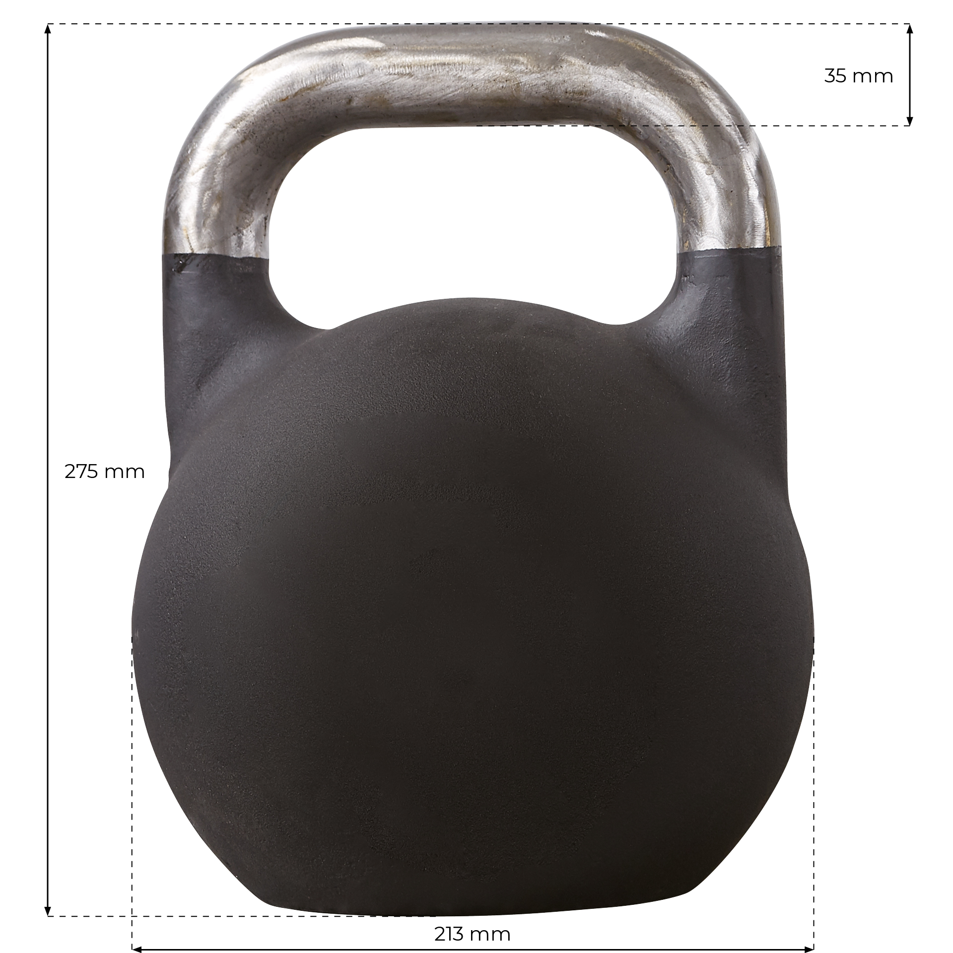 PB Competition Kettlebells - Schwarz/Gold 48kg