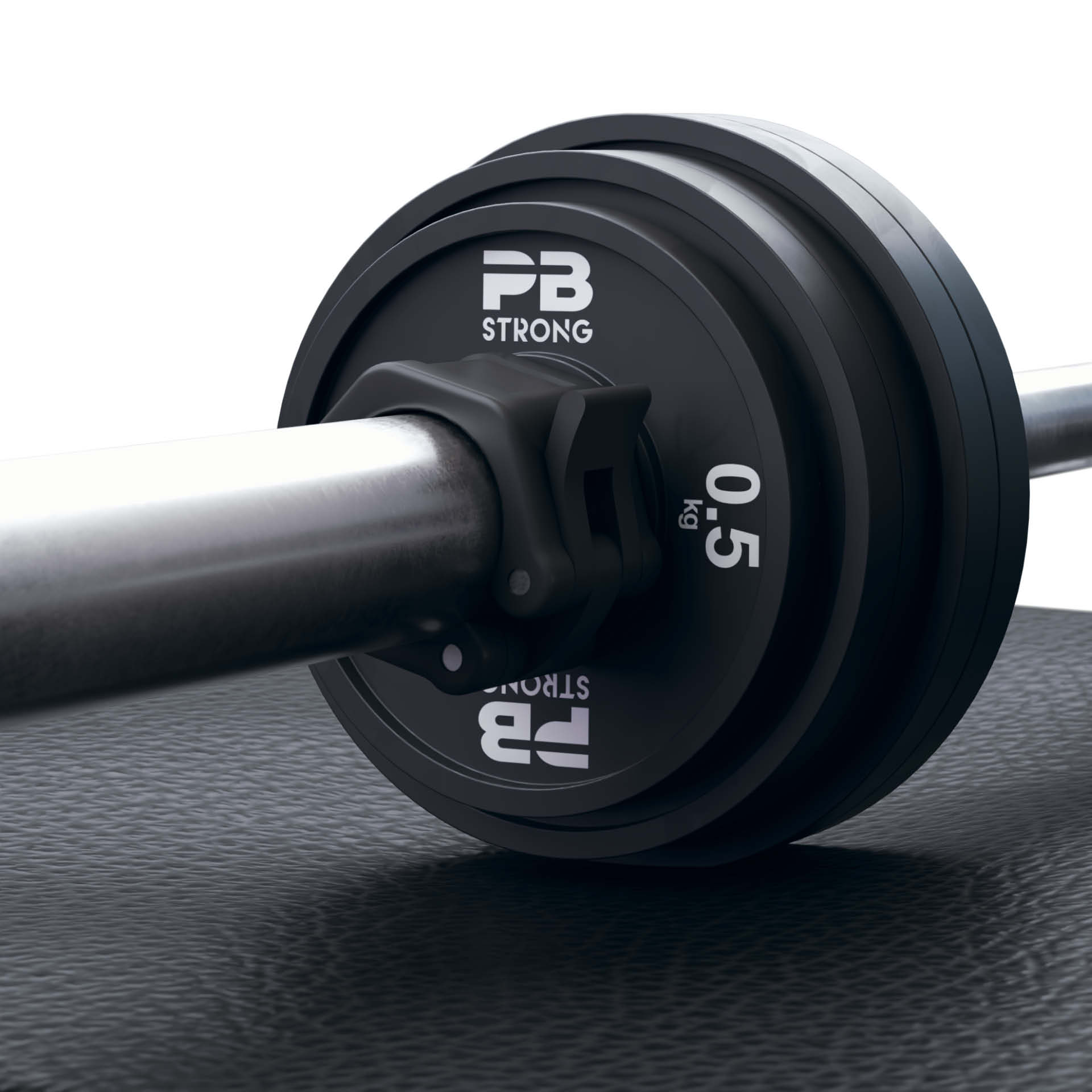 PB Strong Hantelscheibe Gummi Schwarz (Stk) 1 kg PB Strong Hantelscheibe Gummi Schwarz (Stk) 1 kg