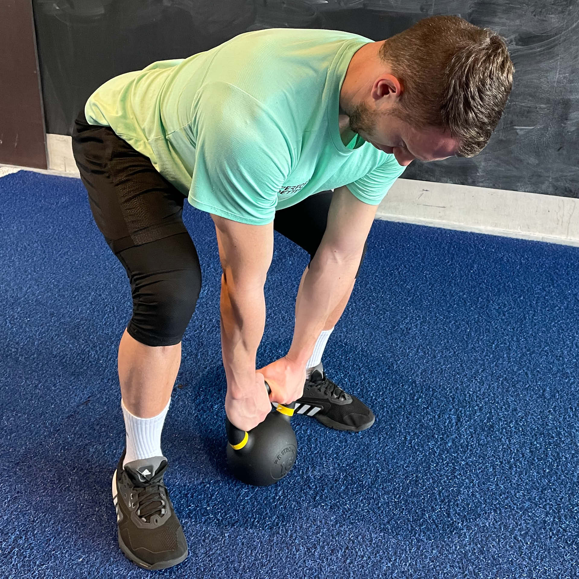 PB Strong Black Kettlebell 6 kg