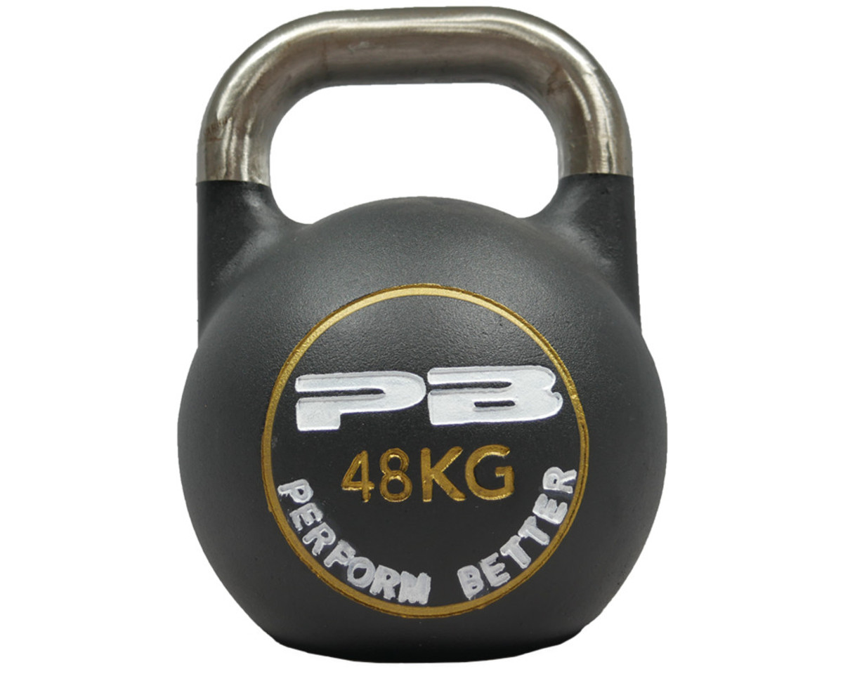 PB Competition Kettlebells - Schwarz/Gold 48kg PB Competition Kettlebells - Schwarz/Gold 48kg