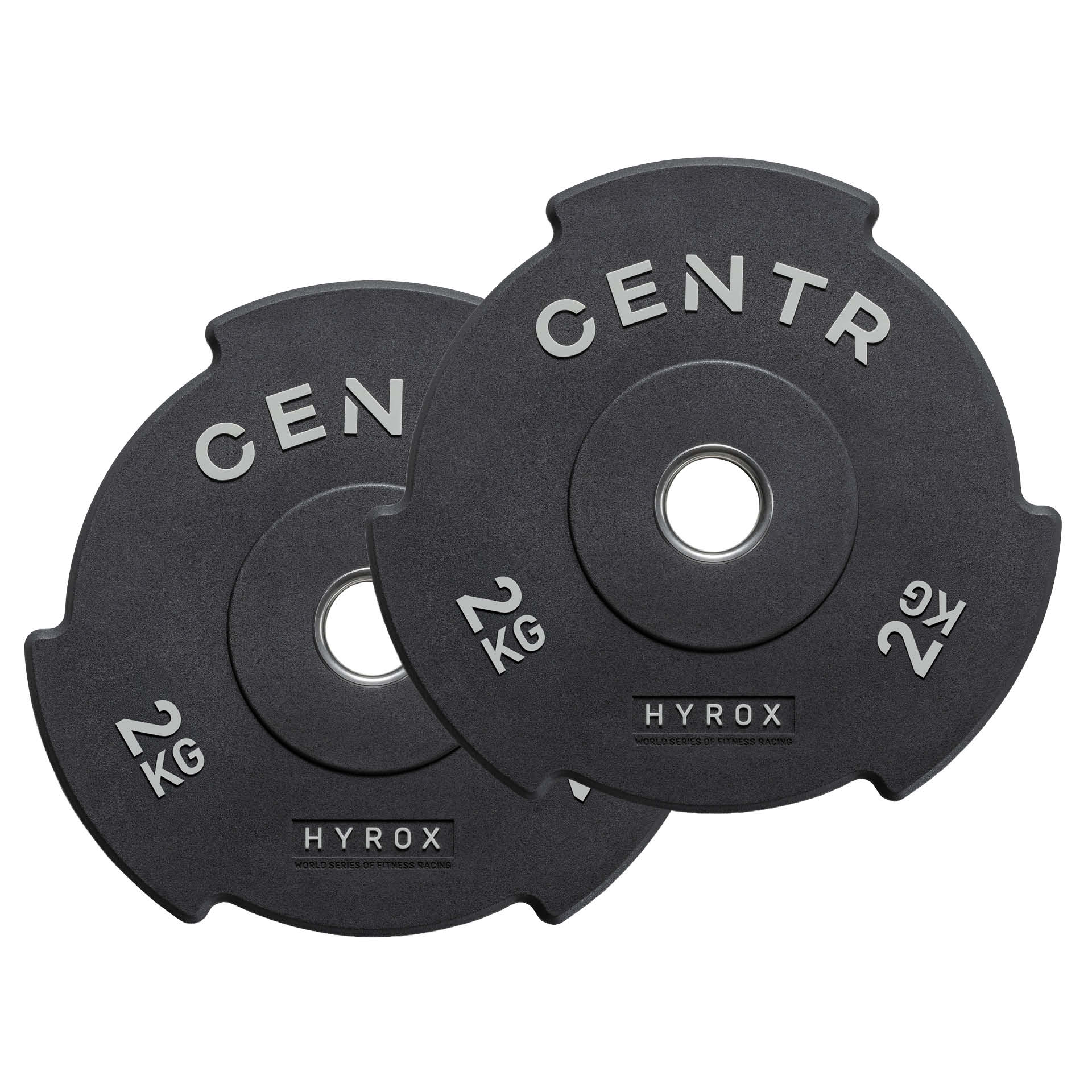 CENTR x HYROX Competition Top Plate 2 kg (Paar)