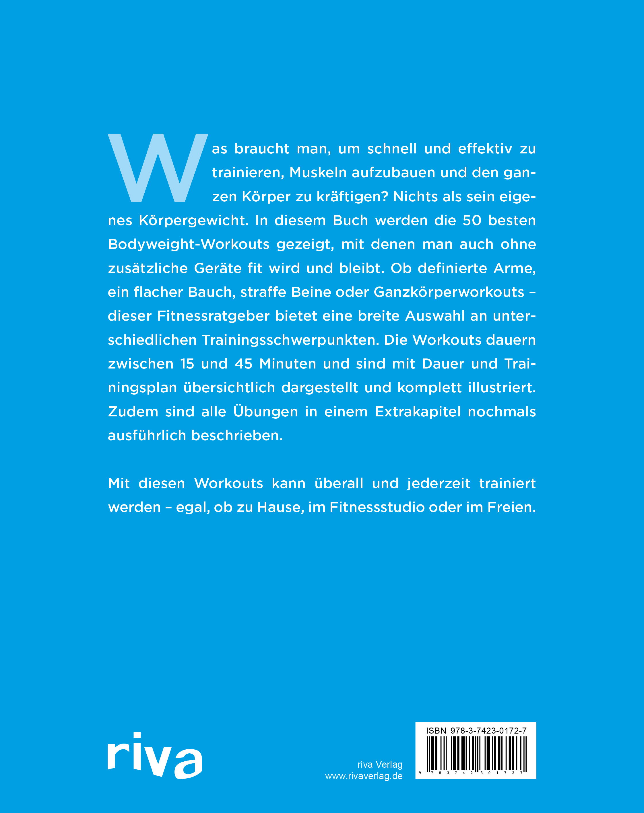 50 Workouts – Bodyweight-Training ohne Geräte (Buch)  50 Workouts – Bodyweight-Training ohne Geräte (Buch)