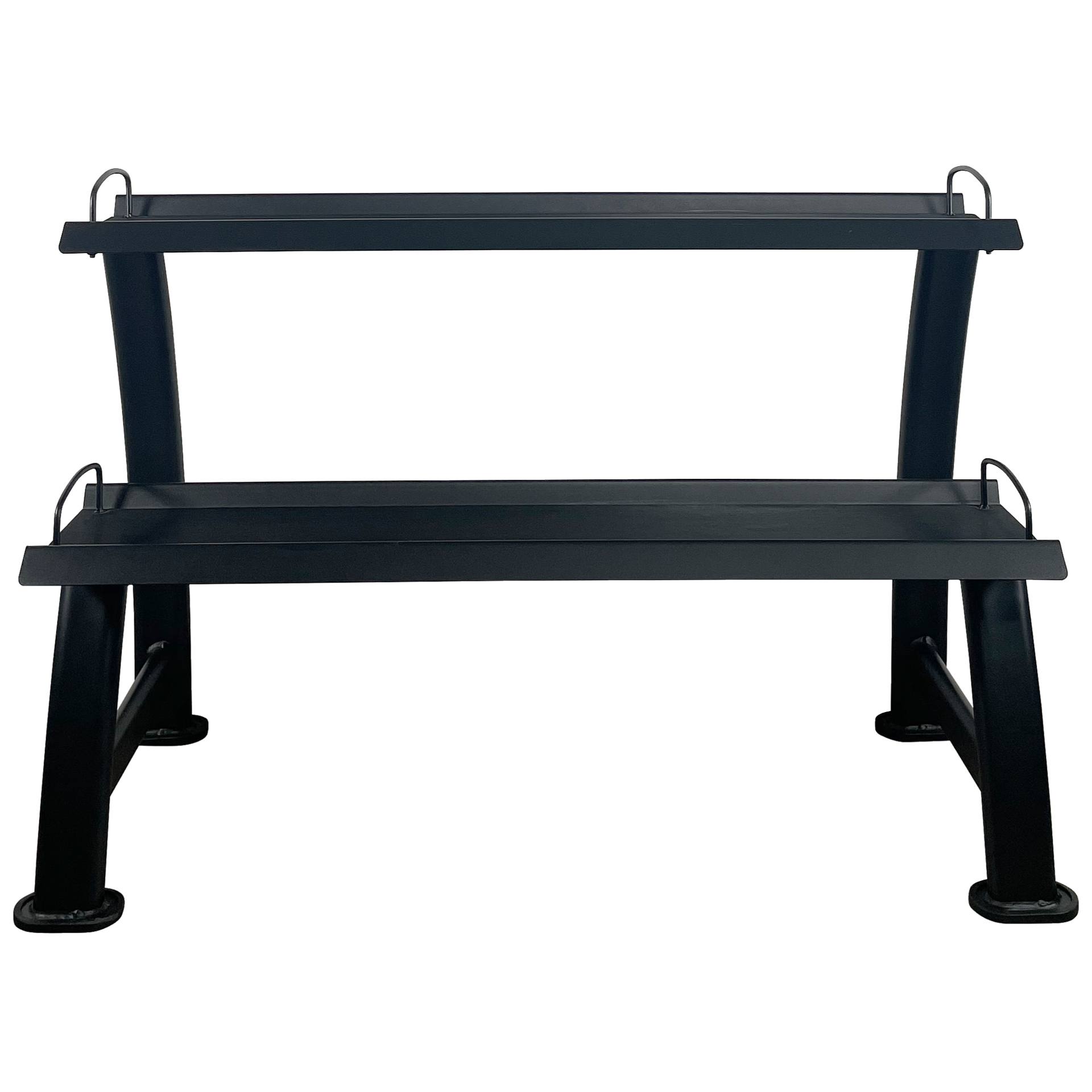 PB Strong Kettlebellregal 2-stufig Schwarz PB Strong Kettlebellregal 2-stufig Schwarz