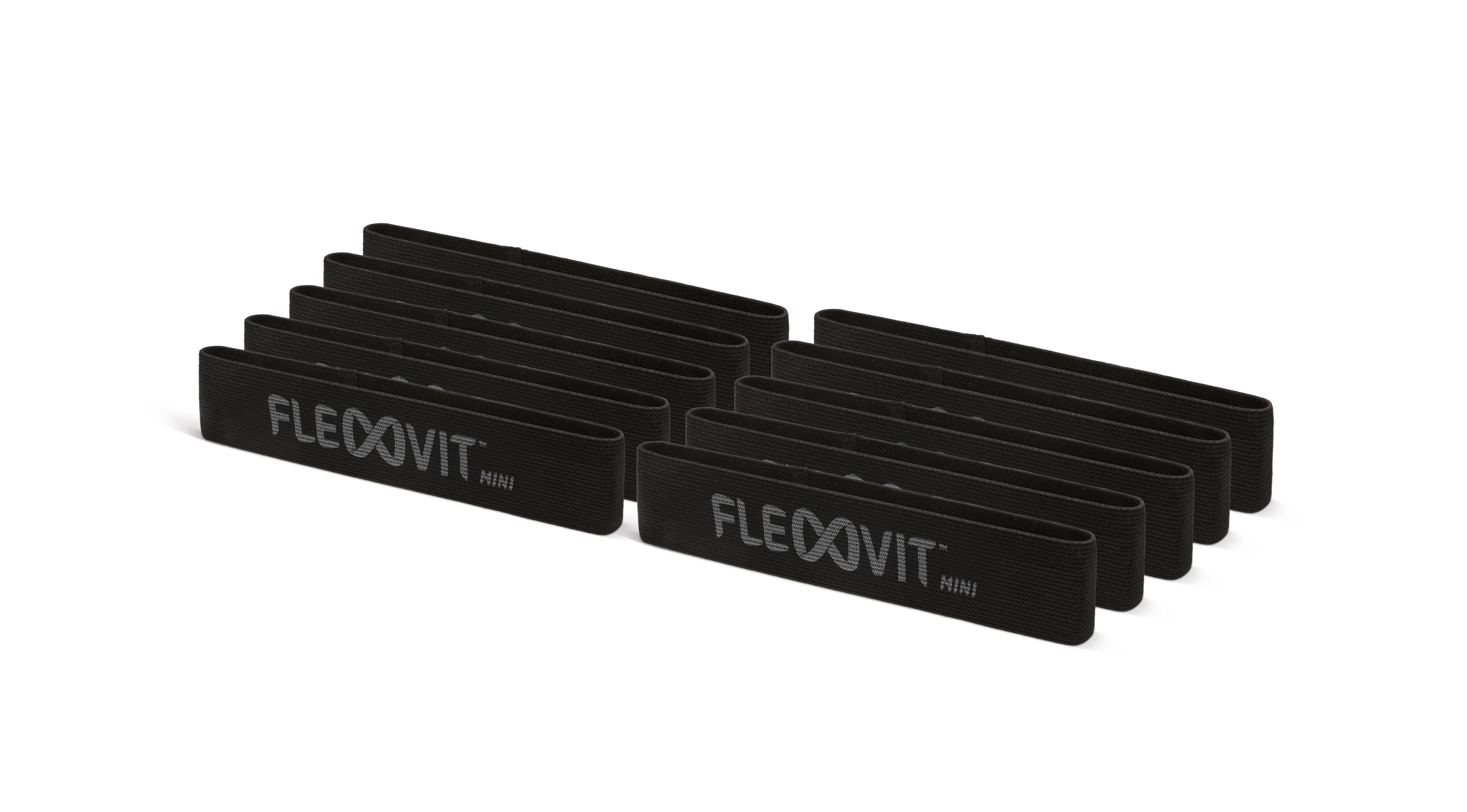 FLEXVIT Mini Band - 10er Set professional schwarz FLEXVIT Mini Band - 10er Set professional schwarz