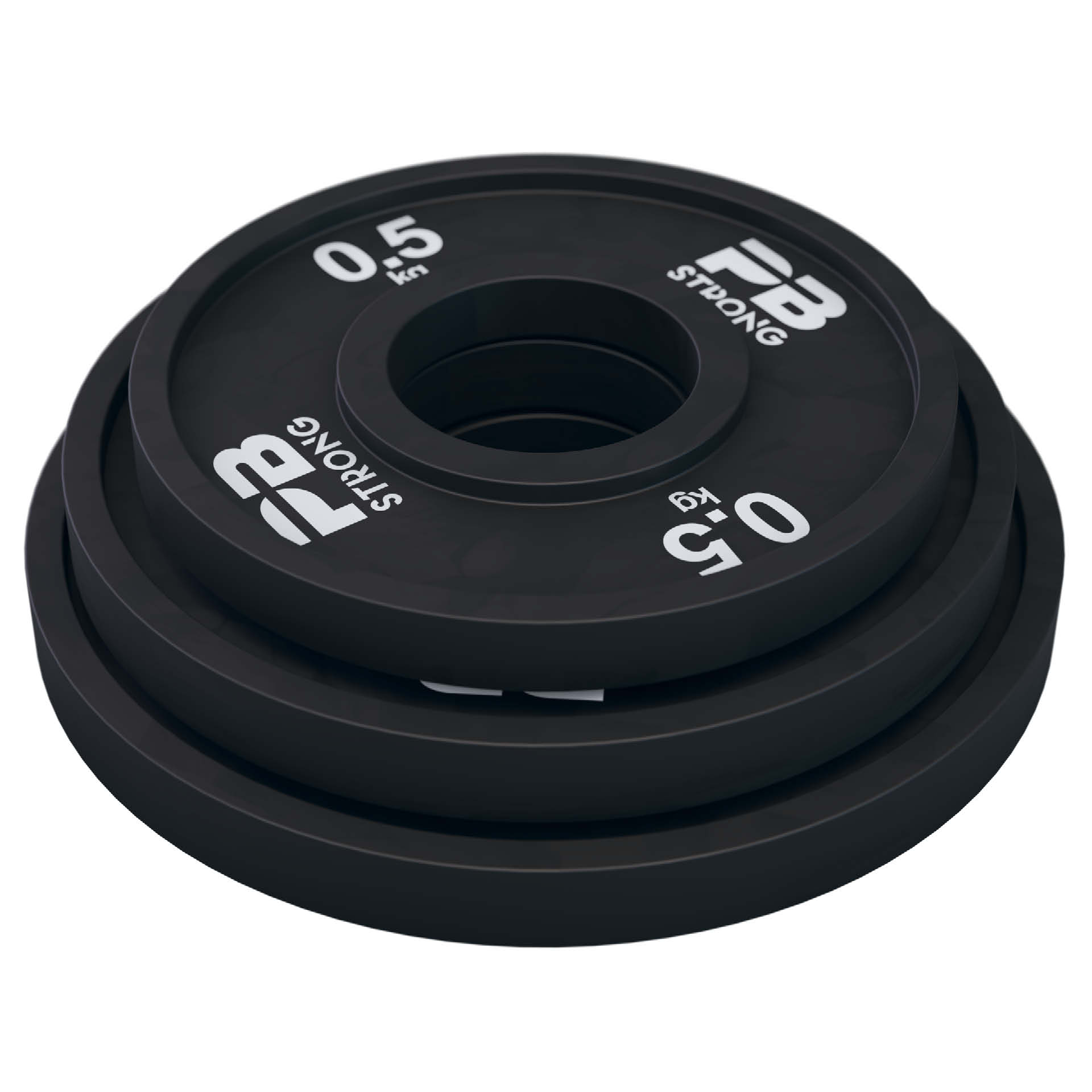 PB Strong Hantelscheibe Gummi Schwarz (Stk) 1 kg PB Strong Hantelscheibe Gummi Schwarz (Stk) 1 kg