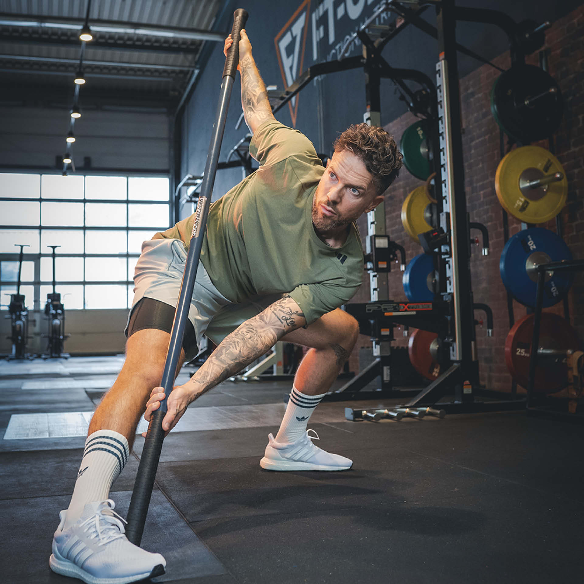 Mobility Stick - 180 cm Graphit Mobility Stick - 180 cm Graphit