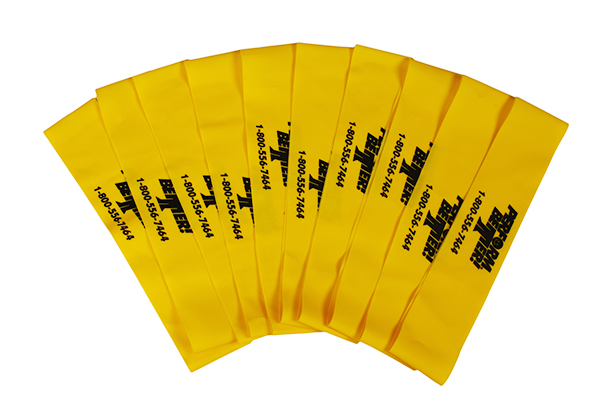 Minibands - 10 x Gelb (leicht) Minibands - 10 x Gelb (leicht)