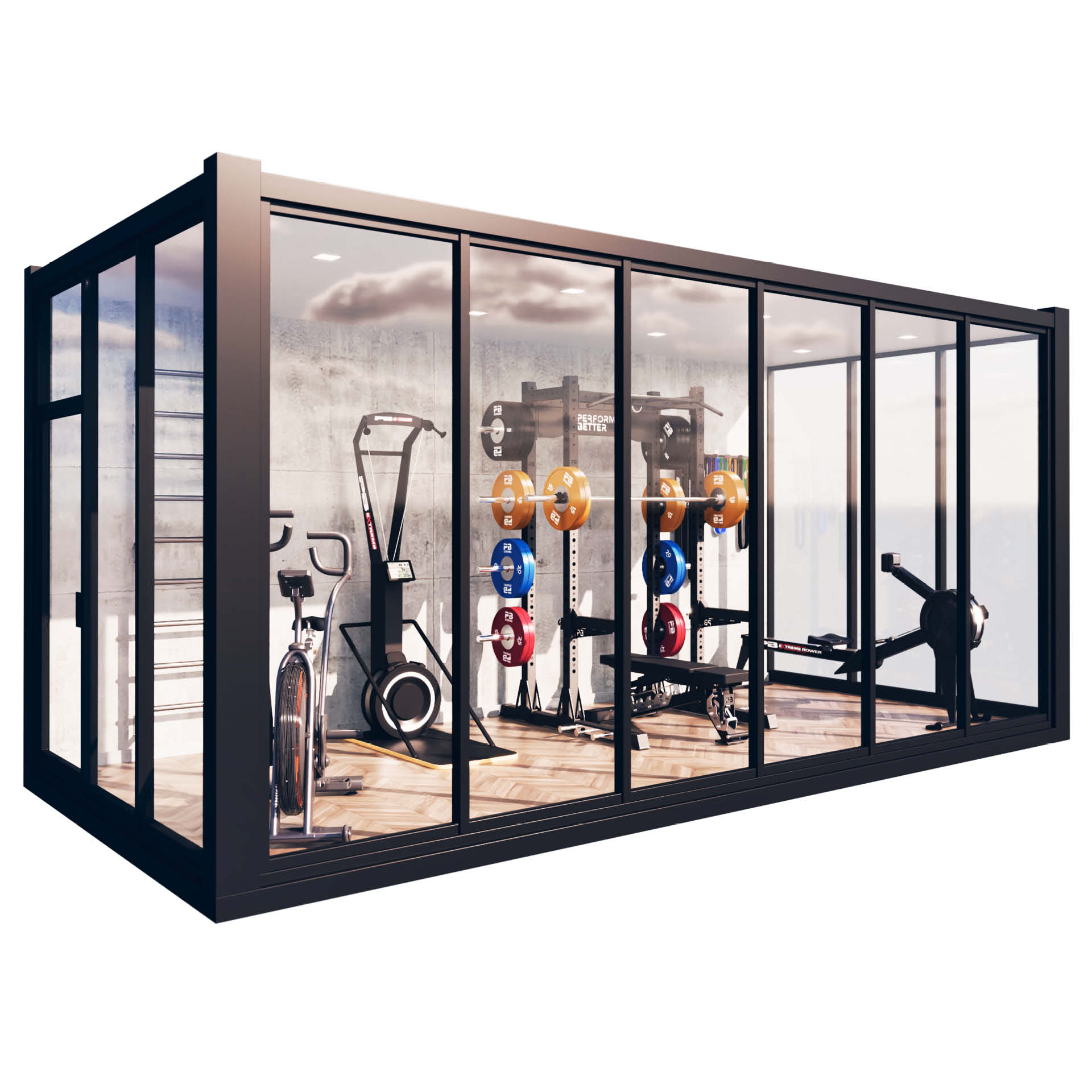 Container HomeGym  Container HomeGym