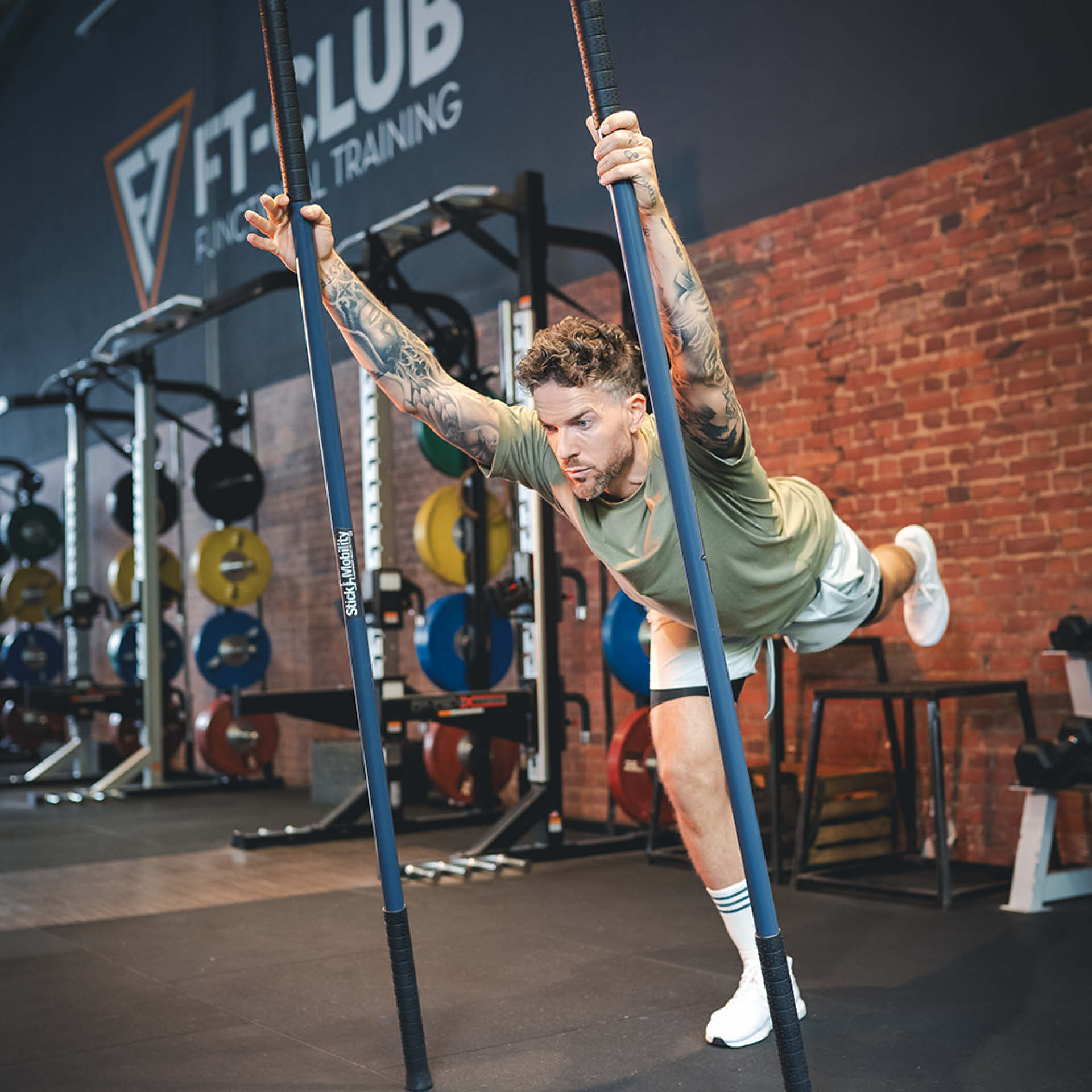 Mobility Stick - 180 cm Graphit Mobility Stick - 180 cm Graphit