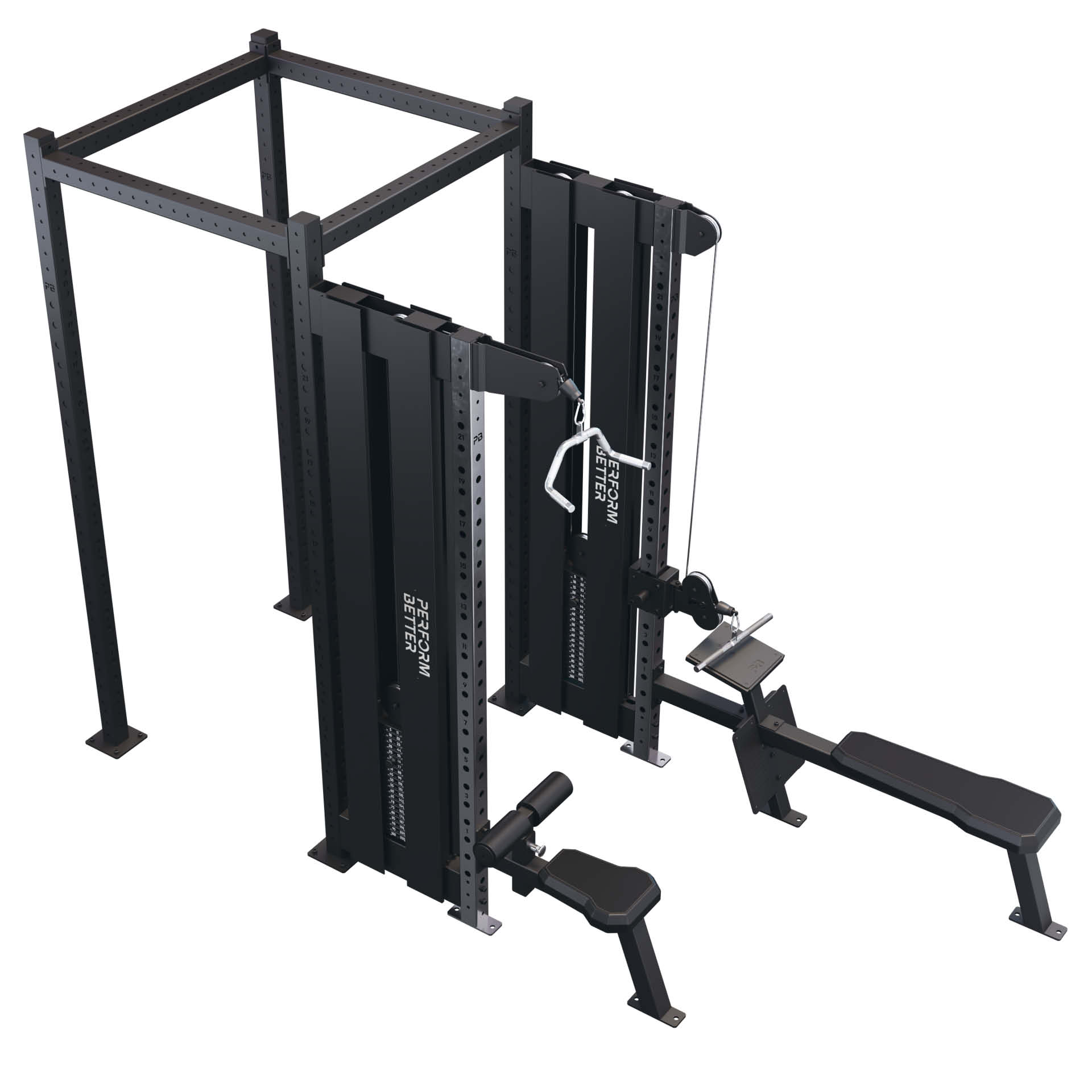 Perform Better Fullrack inkl. Kabelzug (Set)
