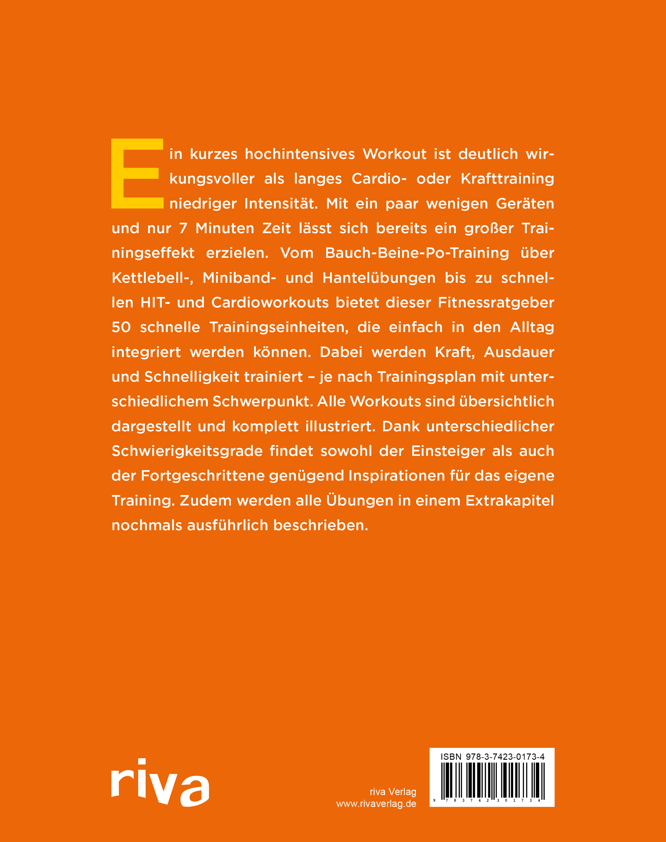 50 Workouts – Fit in 7 Minuten (Buch)  50 Workouts – Fit in 7 Minuten (Buch)