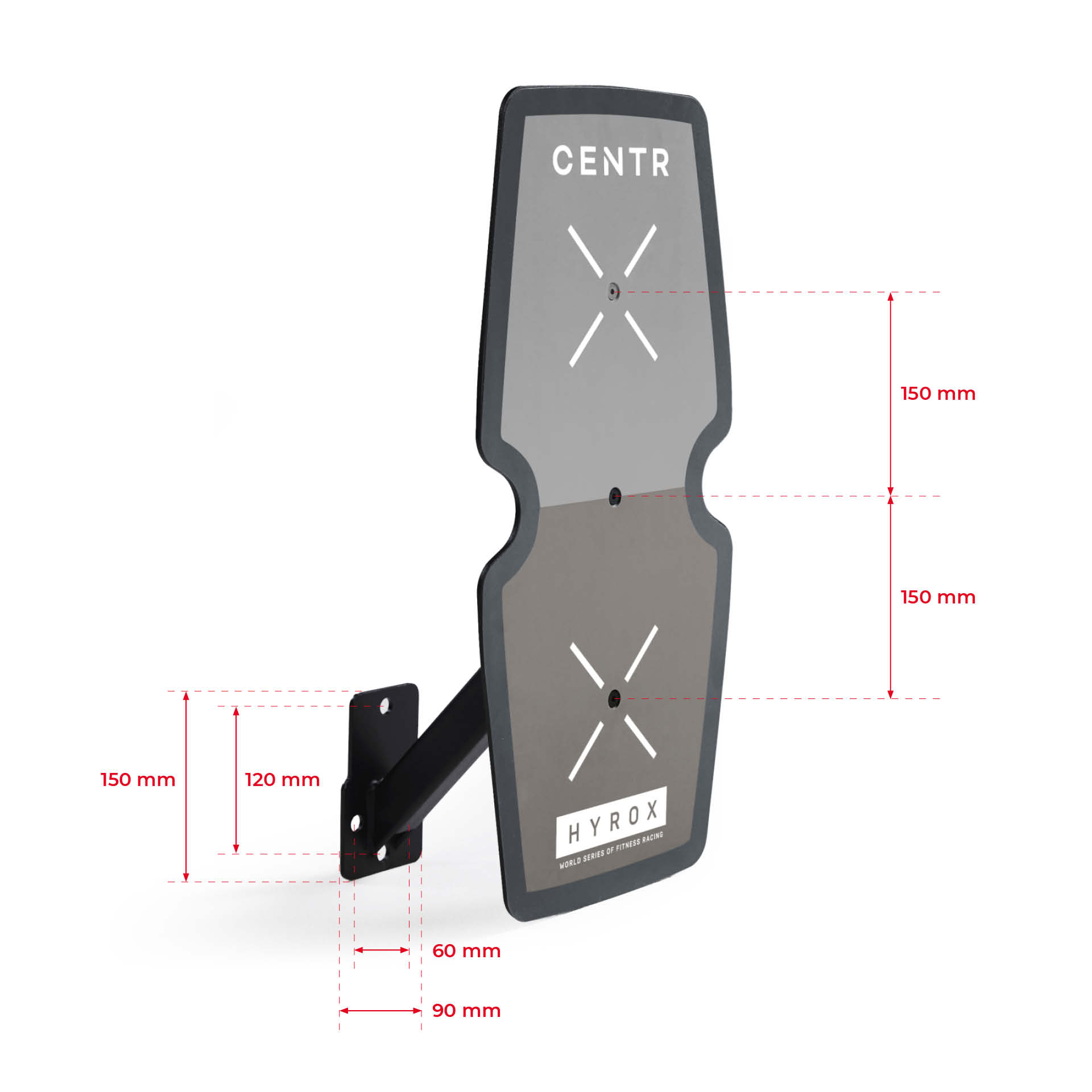 CENTR x HYROX Competition Wall Ball Target