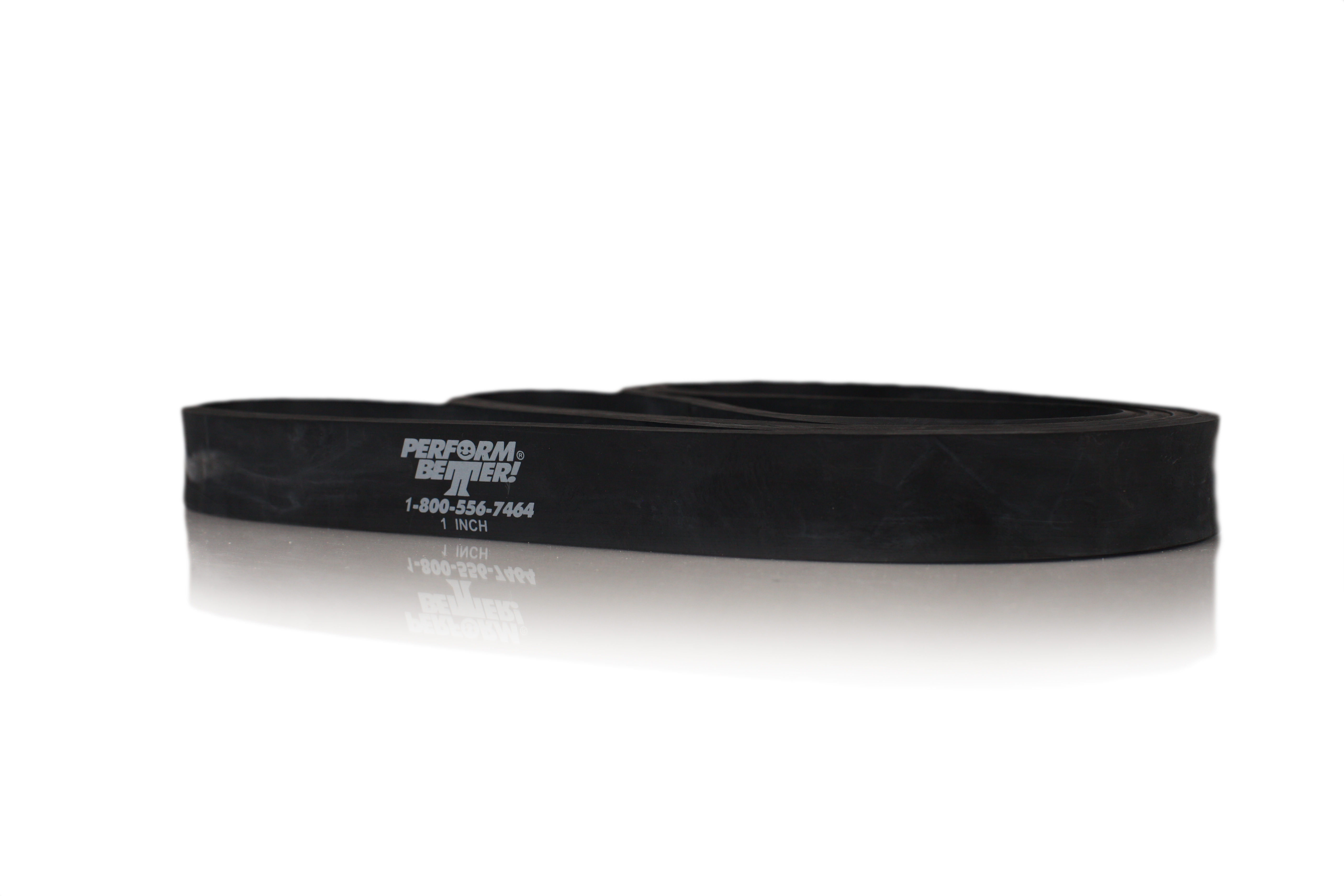 Superbands - 2,5 cm breit, 22 kg, schwarz (5mm dick)
