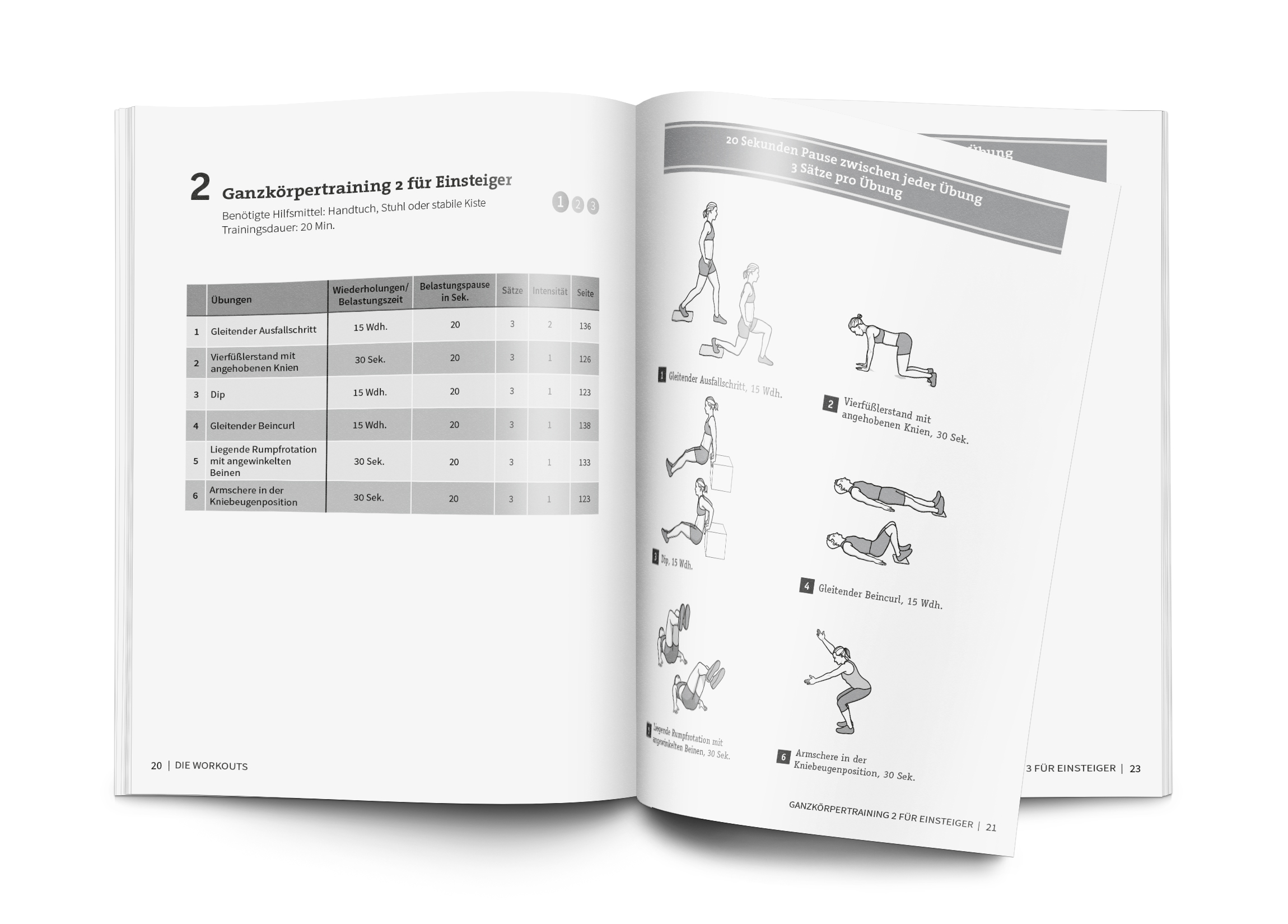 50 Workouts – Bodyweight-Training ohne Geräte (Buch)  50 Workouts – Bodyweight-Training ohne Geräte (Buch)