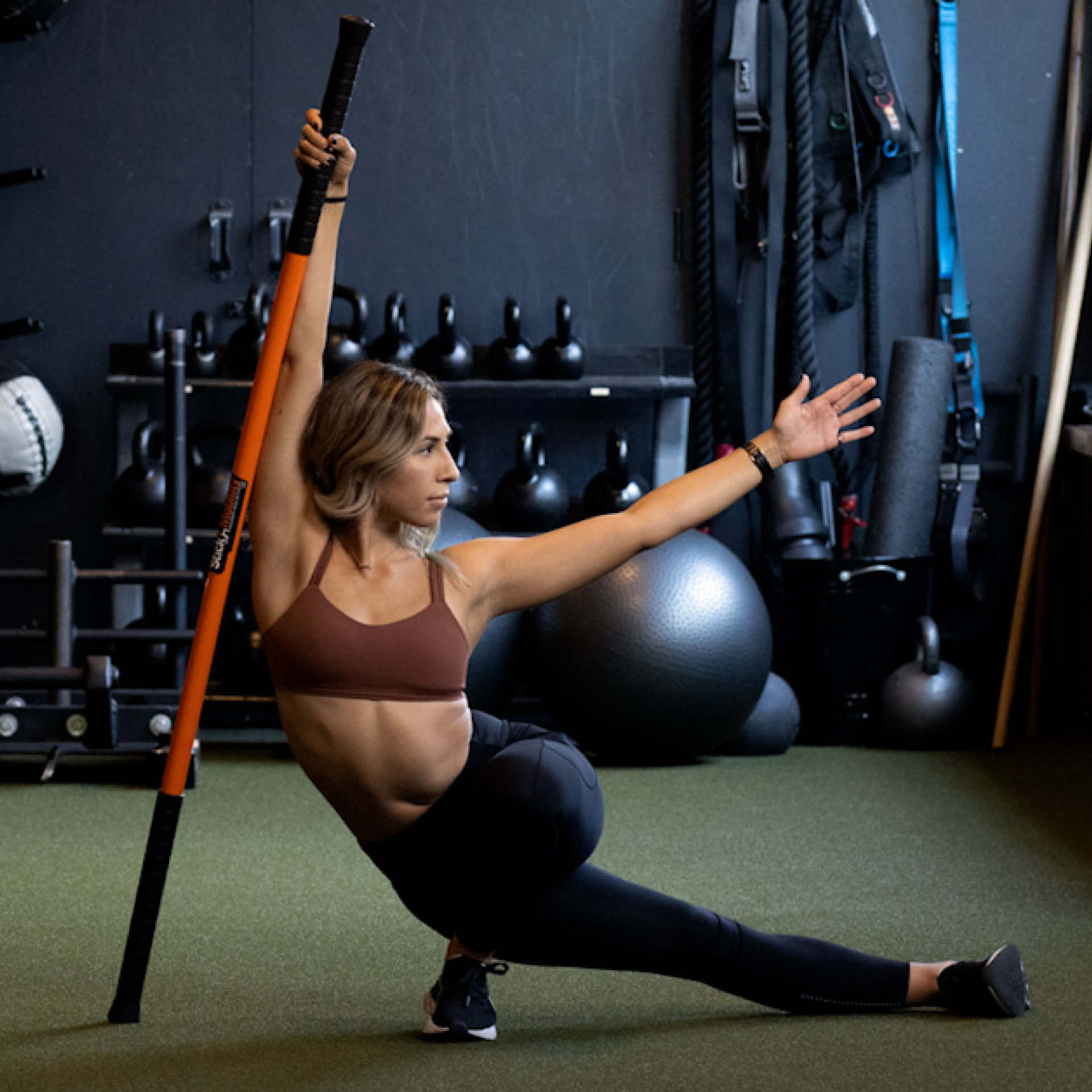 Mobility Stick - 120 cm Standard Orange Mobility Stick - 120 cm Standard Orange