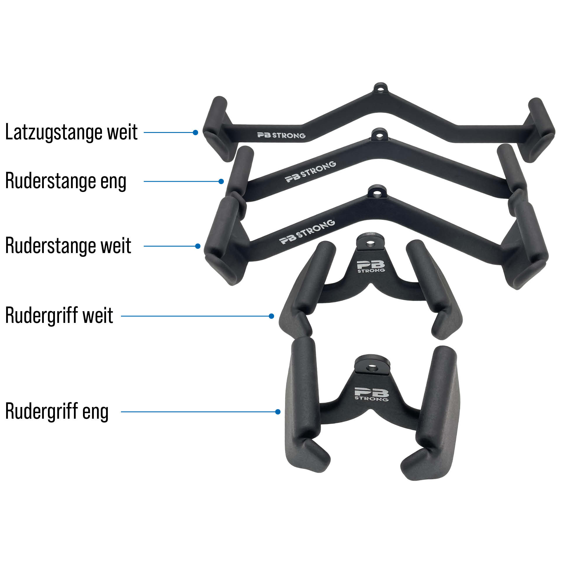 PB Strong Strength Gripz - Rudergriff weit PB Strong Strength Gripz - Rudergriff weit